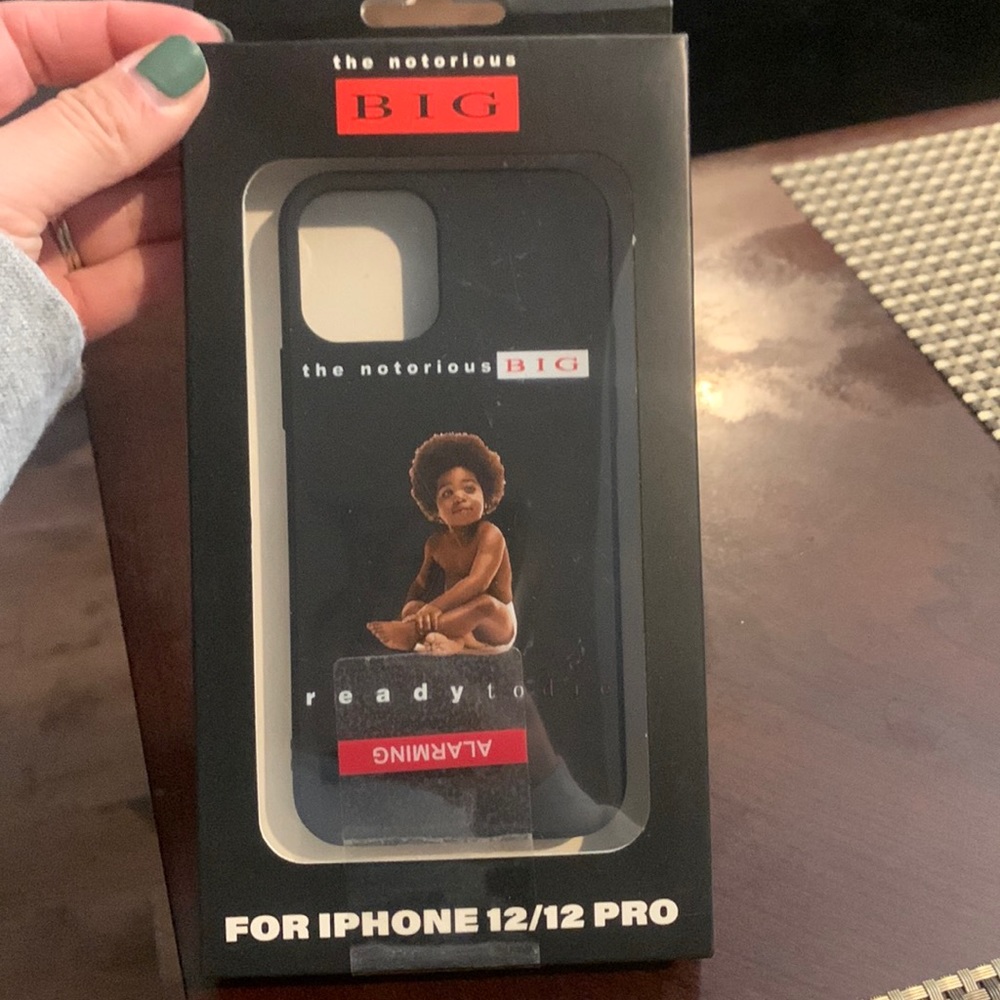 NWT The Notorious Big IPhone 12/12 Pro case